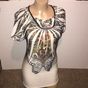 Butterfly Bodycon Dress